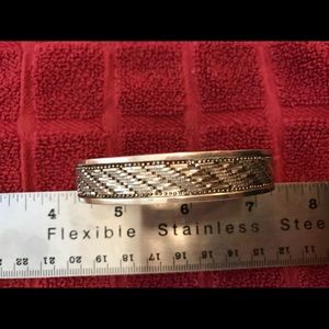 Heavy Sterling Silver Band Bracelet